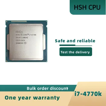 Используется четырехъядерный процессор Intel Core i7 4770K SR147 3,5 ГГц для настольных компьютеров LGA 1150