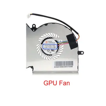Вентилятор охлаждения процессора GPU для MSI GE63VR MS-16P1 GE73VR MS-17C1 N383 N384