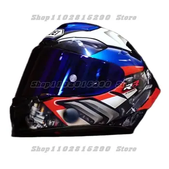 Мотоциклетный шлем X-Четырнадцать с полным лицом X14 S1000 RR, шлем для езды по мотокроссу, шлем для мотобайка