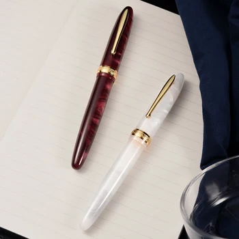 Hongdian N9 Авторучка Акриловая Sea of Cloud Extra Fine/Длинный нож со средним наконечником Подарочная ручка для письма