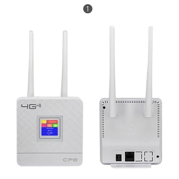 CPE903 Беспроводной маршрутизатор LTE CPE с портом RJ45 и слотом для sim-карты Домашний 3G 4G 2 Внешние антенны Wifi Модем EU Plug