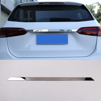 Декоративные полоски для задней двери автомобиля из нержавеющей стали, аксессуары для отделки Mercedes Benz B Class W247 B200 2019-2020