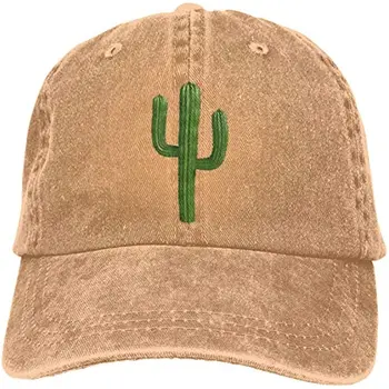 Джинсовая кепка Cactus, бейсболка для папы, классическая Регулируемая спортивная кепка для мужчин и женщин, бейсболка Унисекс Four Seasons