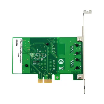 Двойная электрическая серверная портативная сетевая карта I350-T2M PCI-Ex1Gigabit Сетевая карта с чипом I350AM2
