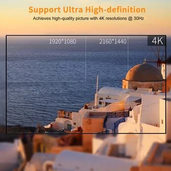 4 Входа 4 выхода HDMI-матрицы 4K при 30 Гц Поддержка ИК RS232 Четырехъядерный мультиплексный режим Черная HDMI-матрица 5
