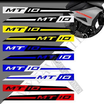 Новинка для Yamaha MT10 MT-10 FZ MT 10 Мотоциклетные наклейки на колени, накладка на бак, защита от краски, аксессуары для обтекателя, наклейка на Топливный газ, 2016 г.